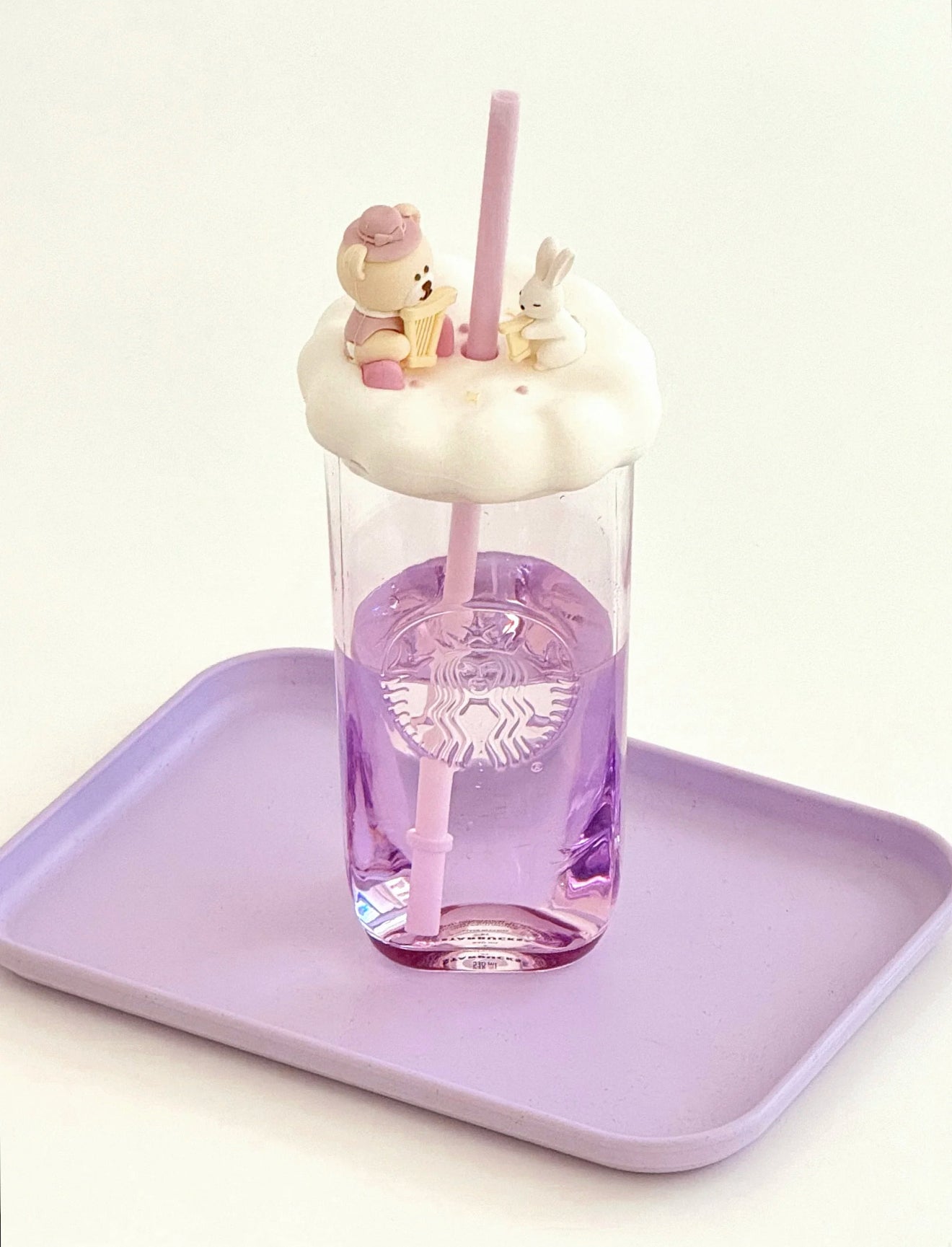Starbucks x 520 Lavender Glass Cup