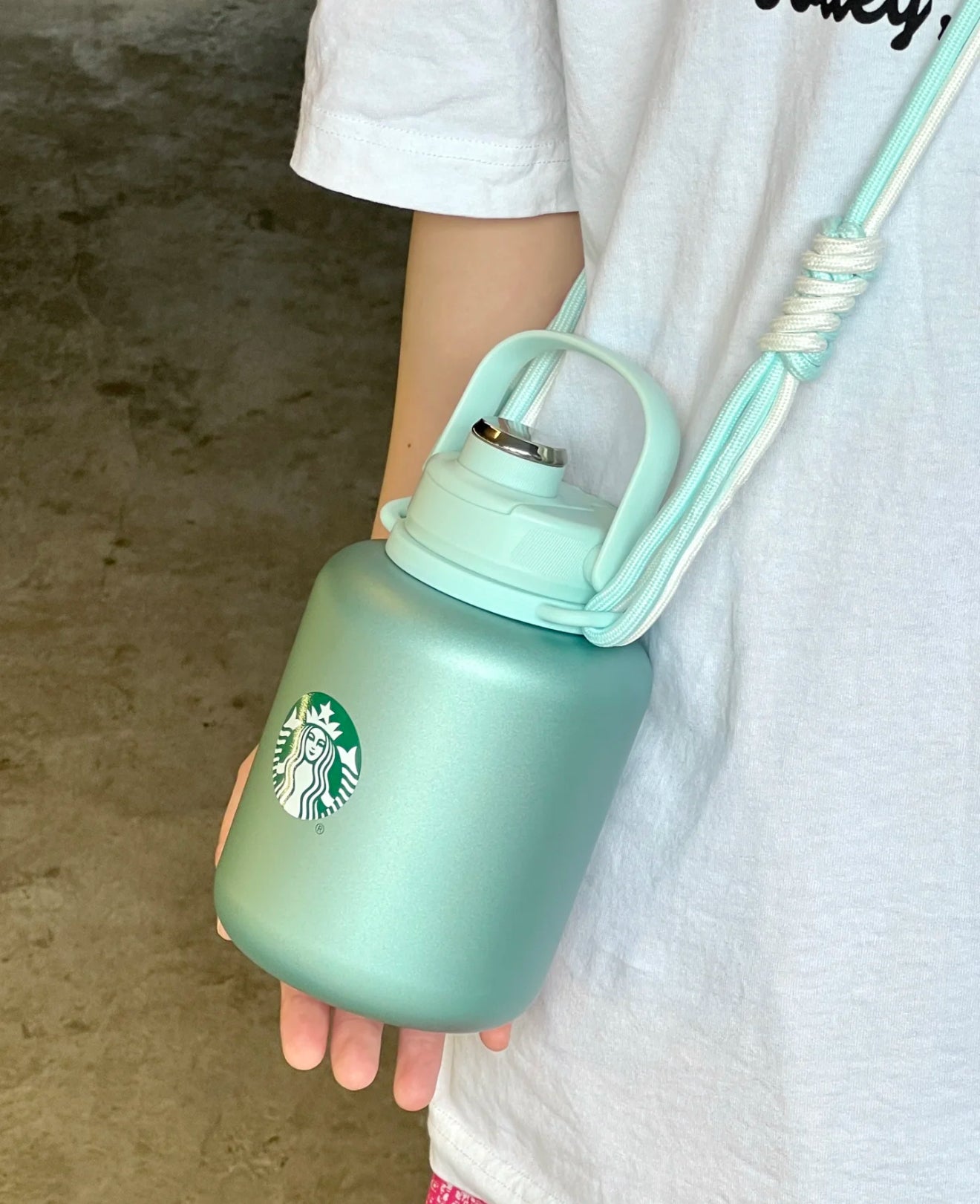 Starbucks Minty Summer Chubby Flask