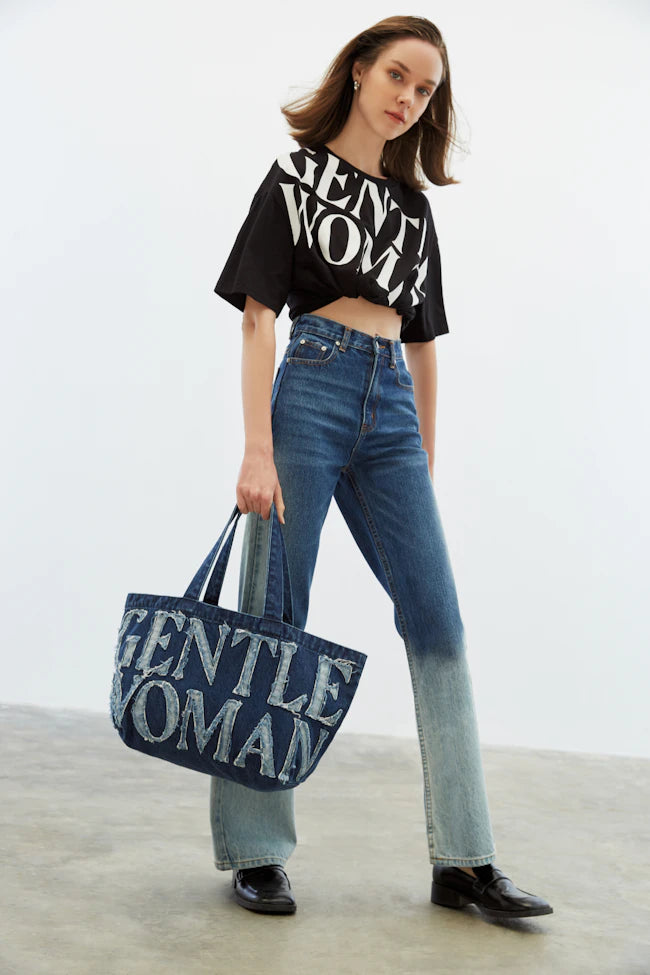 Gentlewoman Denim Tote Bag