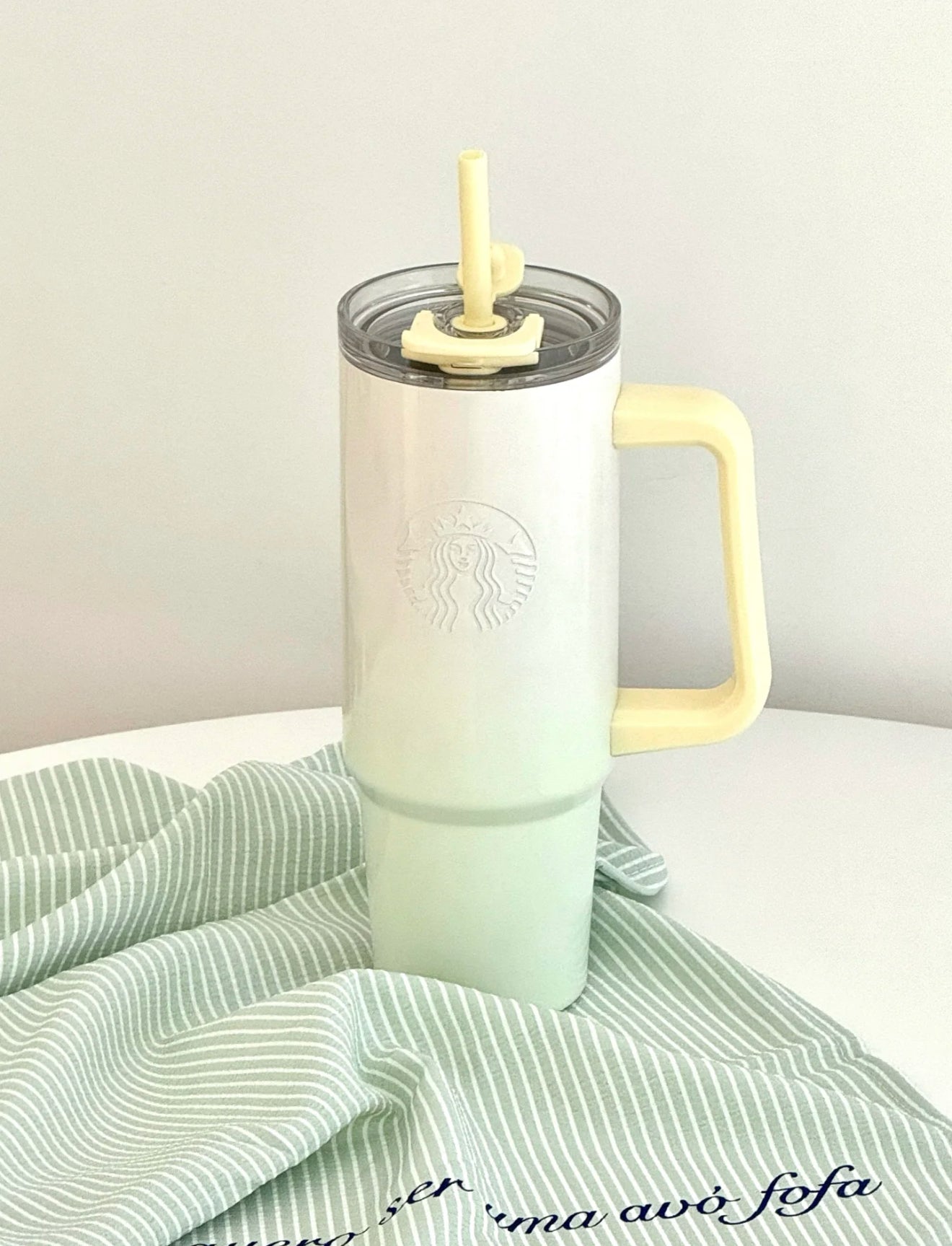 Starbucks Lemonade Soda Green Thermos