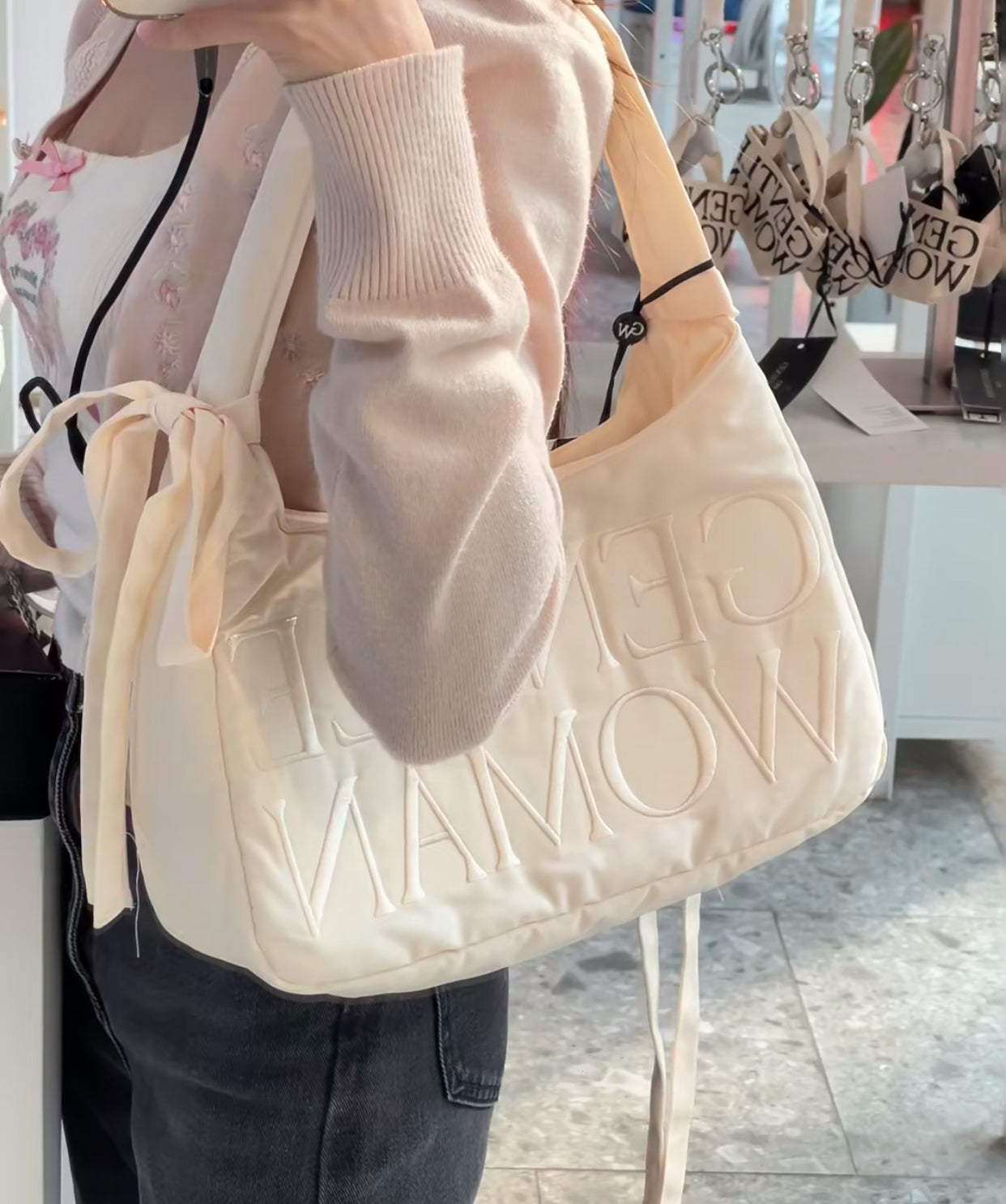 GentleWoman Nylon Ribbon Bag