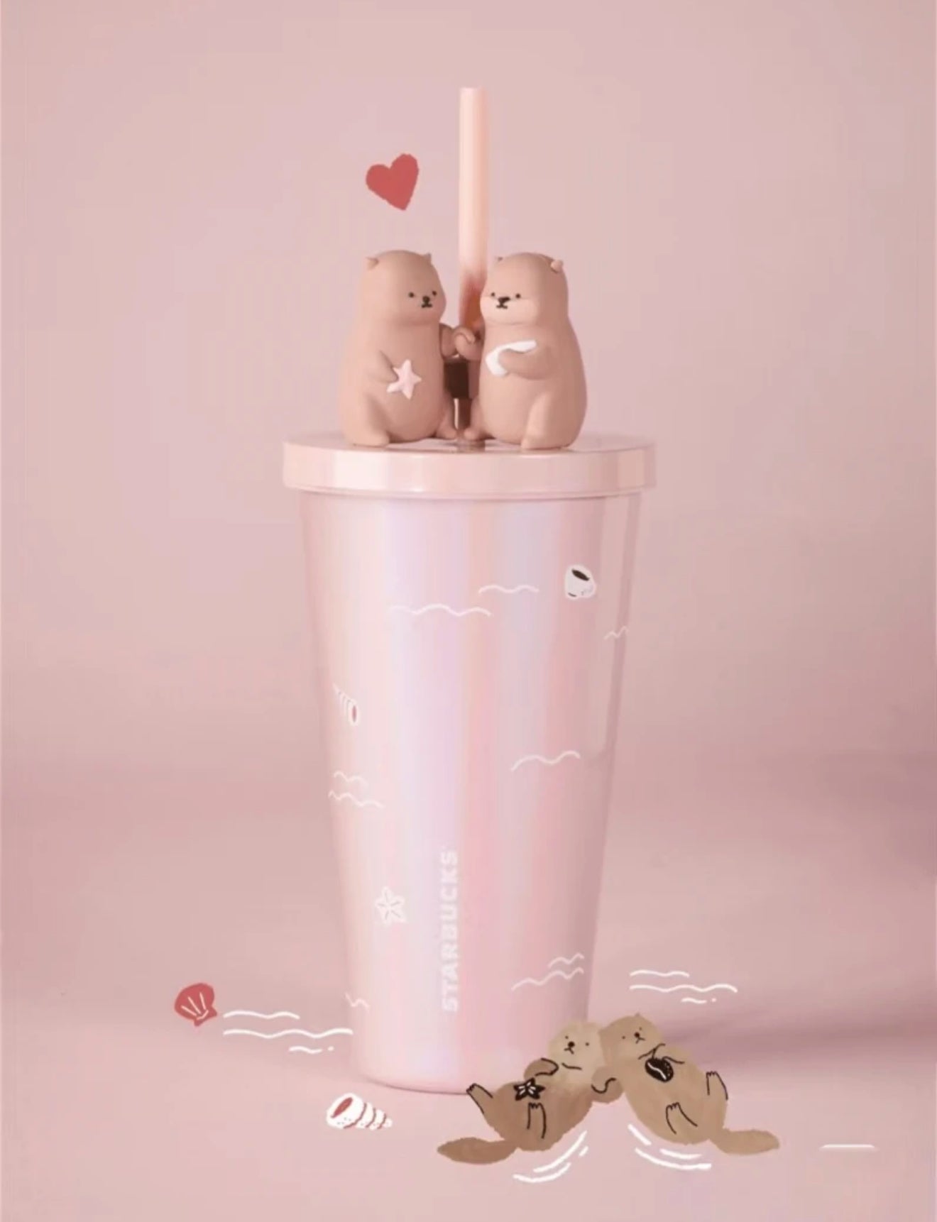 Starbucks x Otter Tumblr with Straw