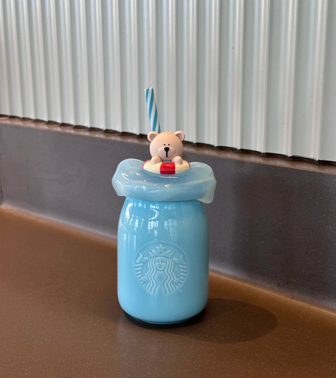 Starbucks Pool Bear Water Tumblr