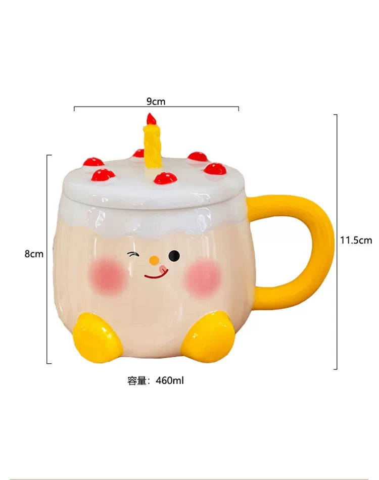 JellyCat Strawberry Shortcake Mug