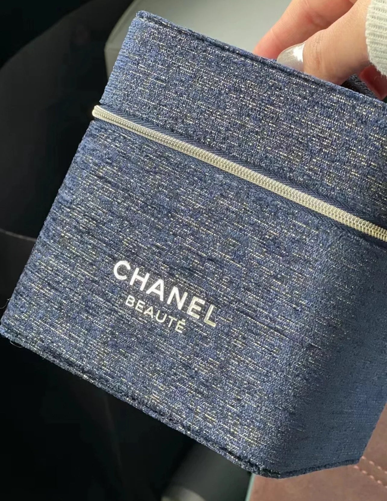 Chanel Denim Vanity Bag