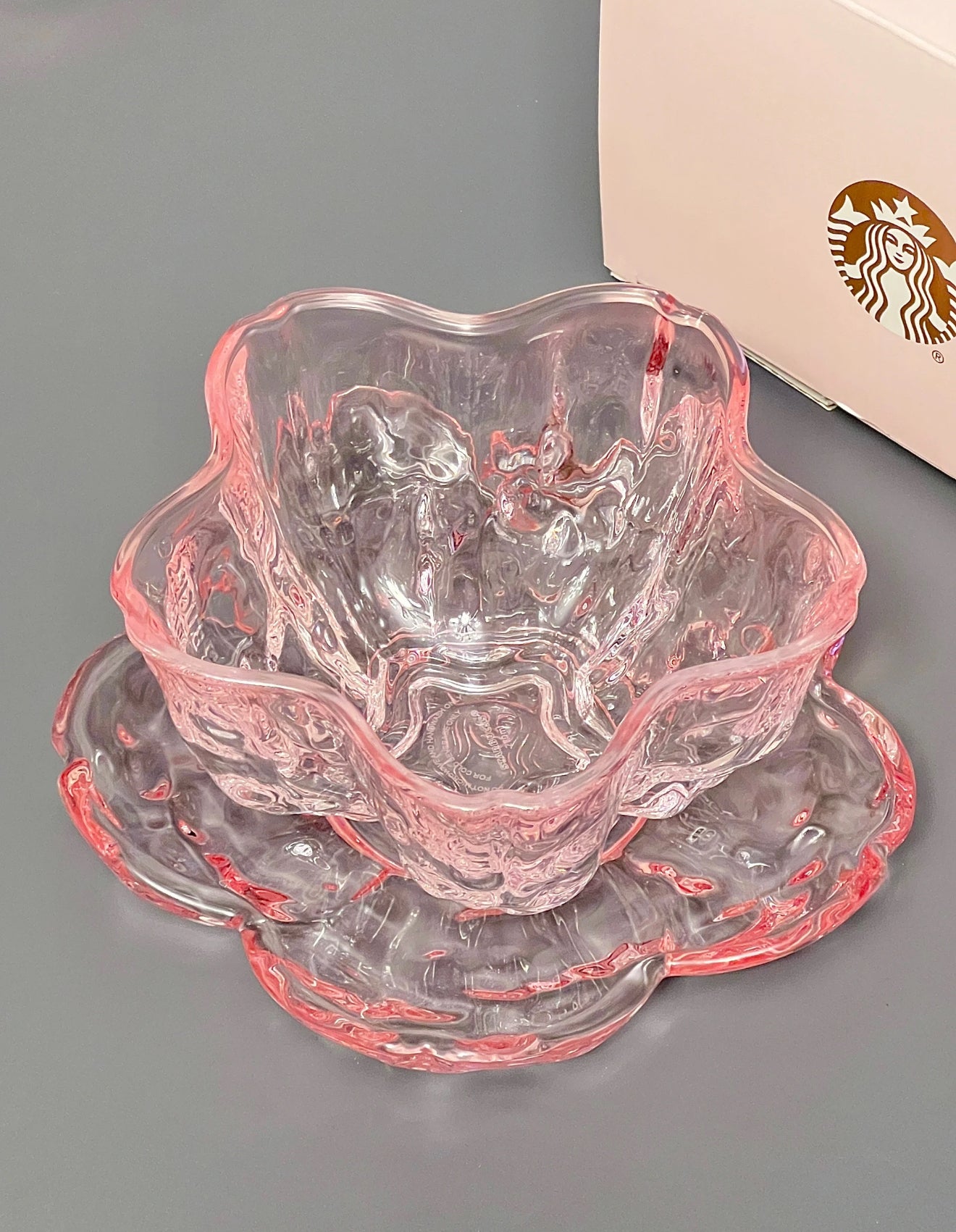 Starbucks Sakura Glass Cup Set