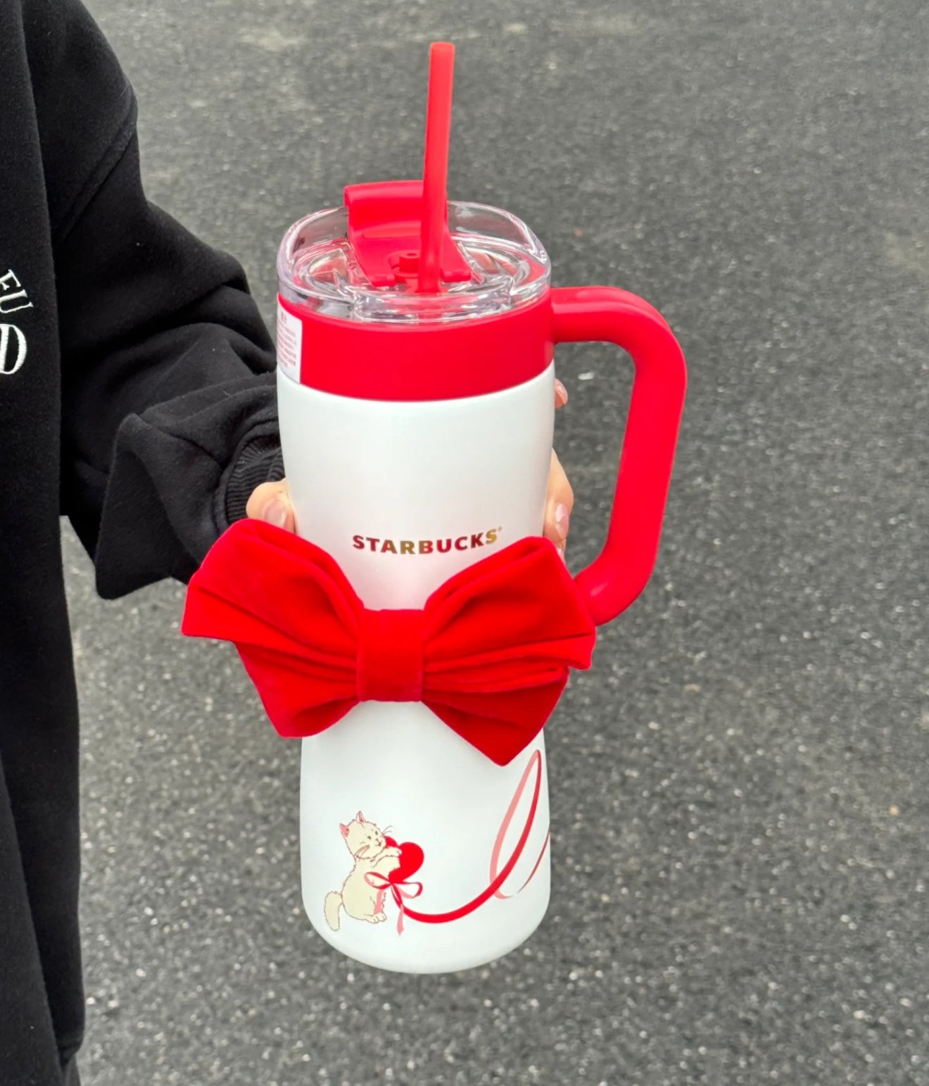 Starbucks Red Bow Meow Flasks