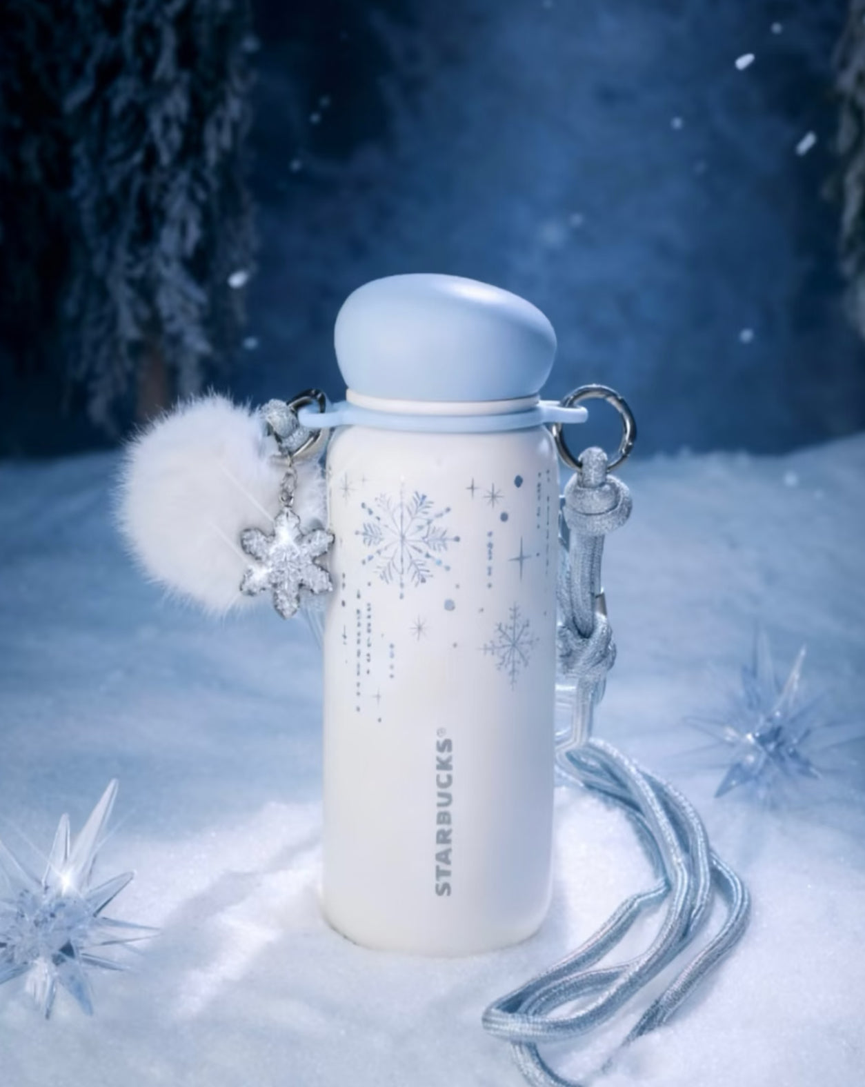 Starbucks Winter Ceramic Thermos Tumblr