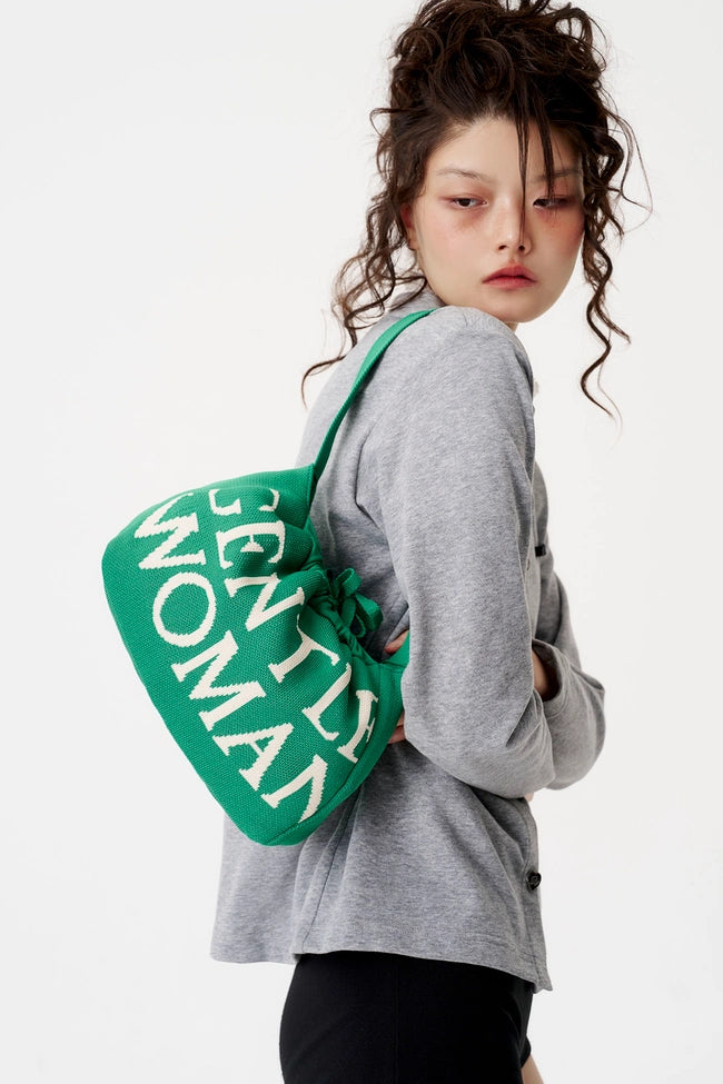 GentleWoman Knit Dumpling Bag