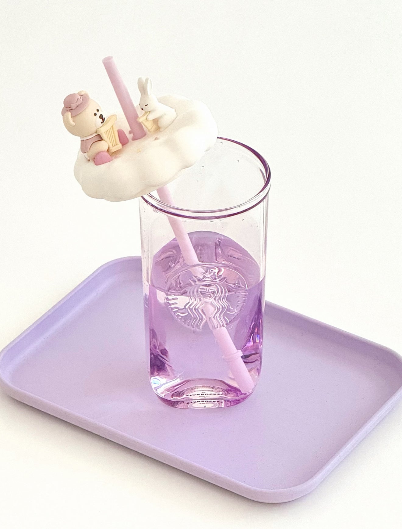 Starbucks x 520 Lavender Glass Cup