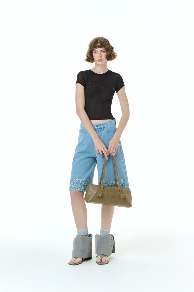 GentleWoman Leather Olive Slinky Bag