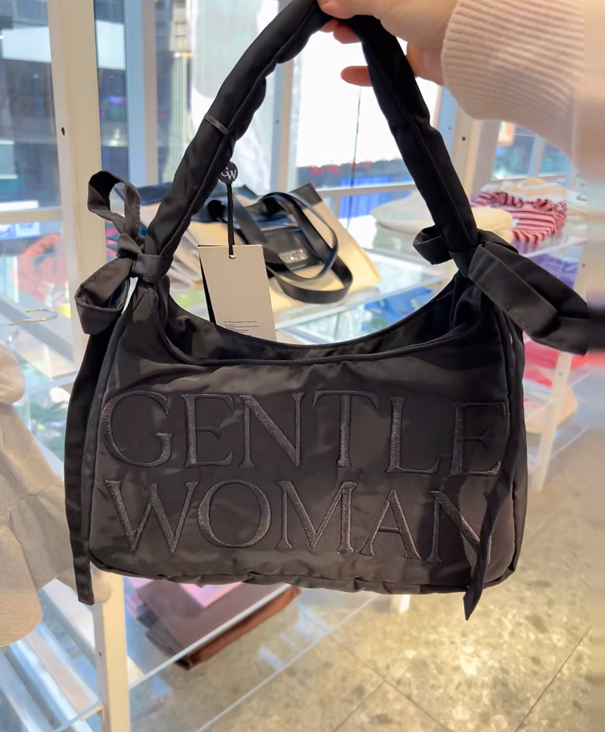 GentleWoman Nylon Ribbon Bag