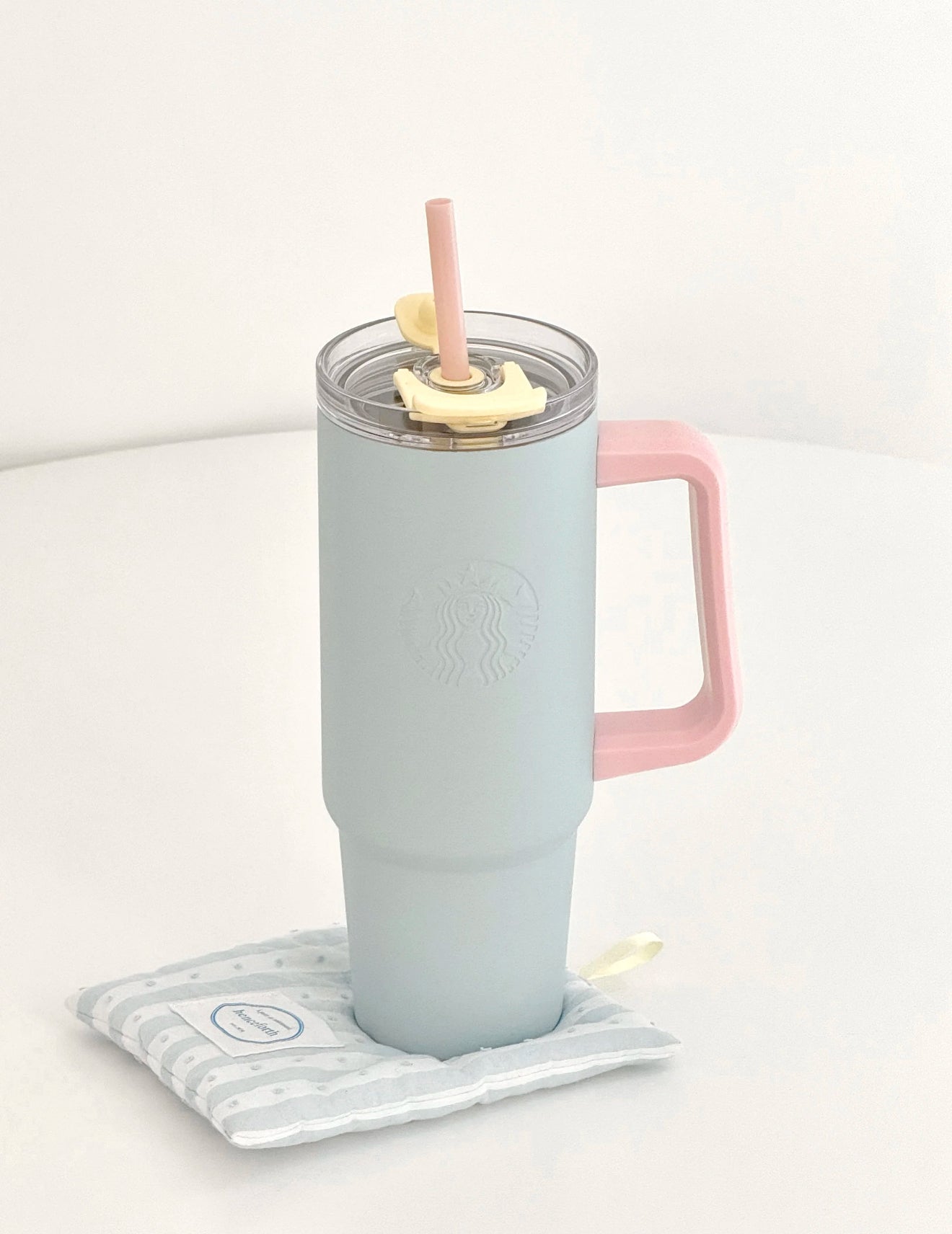 Starbucks Pastel Blue Pink Thermos