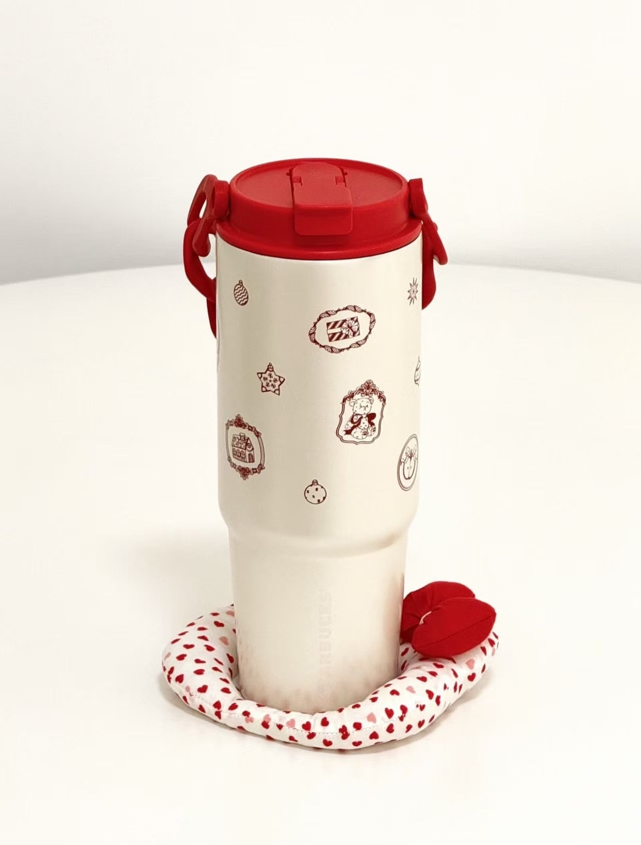 Starbucks Christmas Top Handle