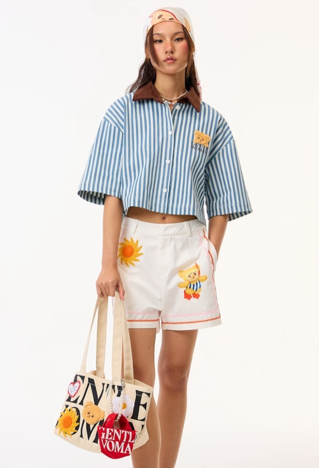 GentleWoman ButterBear 2.0 Logo Tote Bag