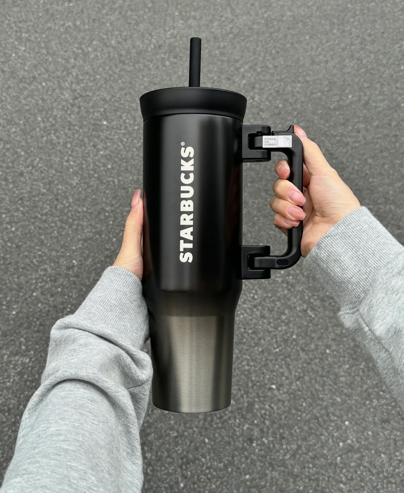 Starbucks All Black Flask
