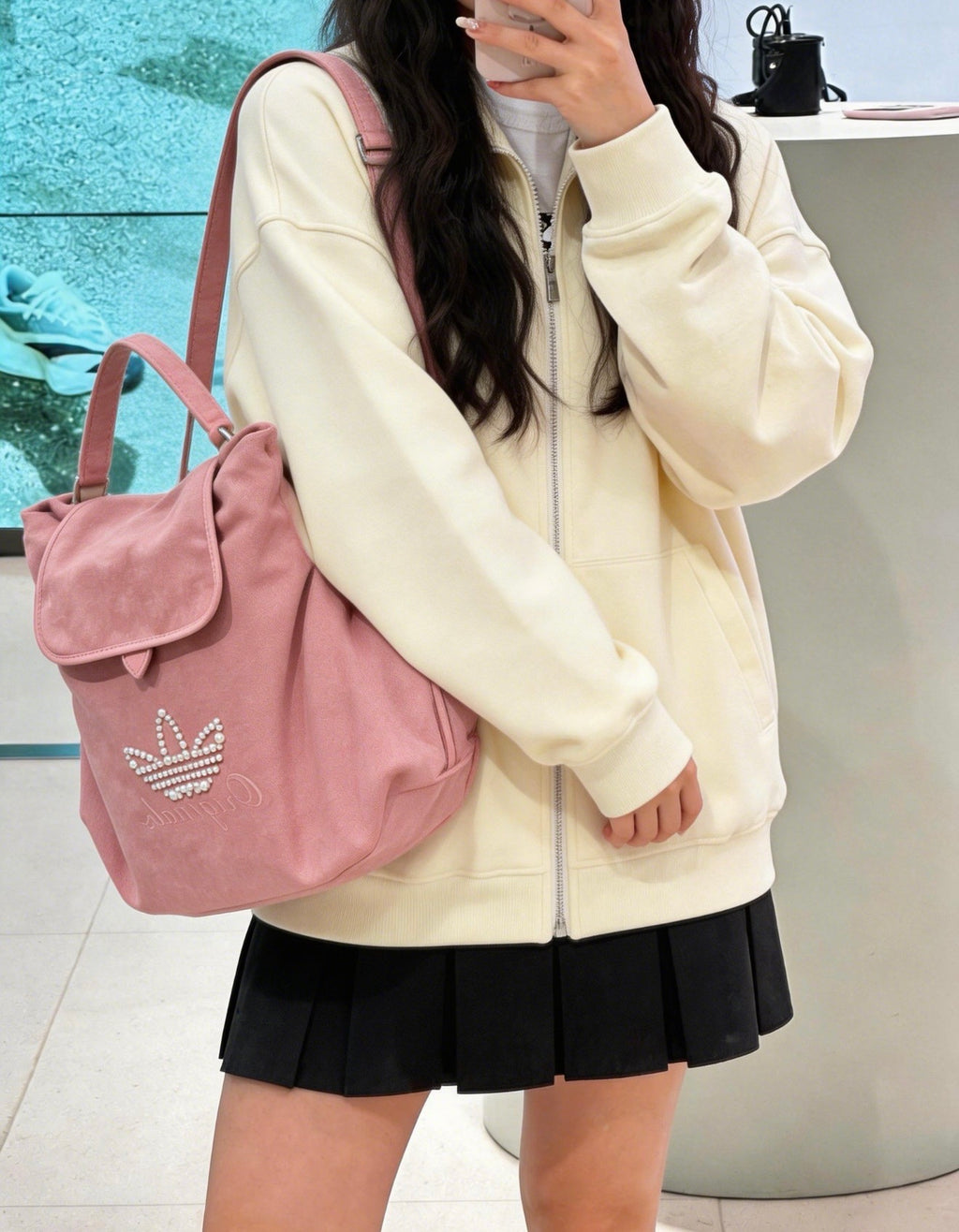 Adidas Pink Pearl Bagpack