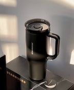 Starbucks For Him Matte Black Side Handle