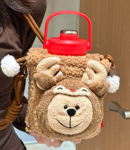 Starbucks Christmas Reindeer Chubby Flask