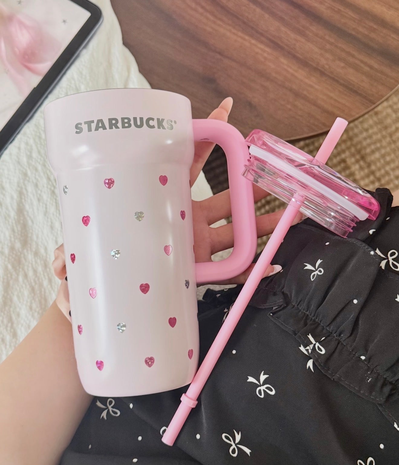 Starbucks Pink Love Tumblr