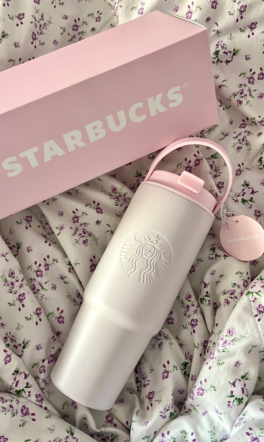 Starbucks Pink Top Handle Flasks