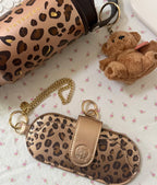 Starbucks Leopard Tumblr with Sunglasses Cover