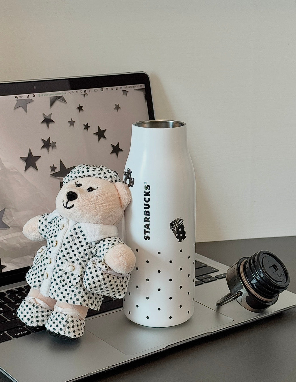 Starbucks x Polka Dots Bear Tumblr