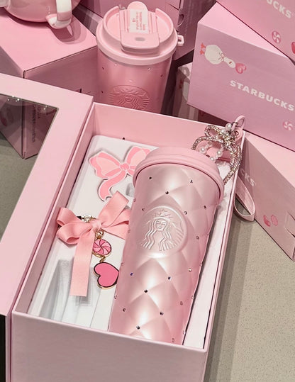 Starbucks Valentines Diamond Thermos