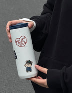 Starbucks Denim Bear Tumblr with Bag