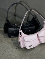 Adidas Leather Shoulder Bag Pink