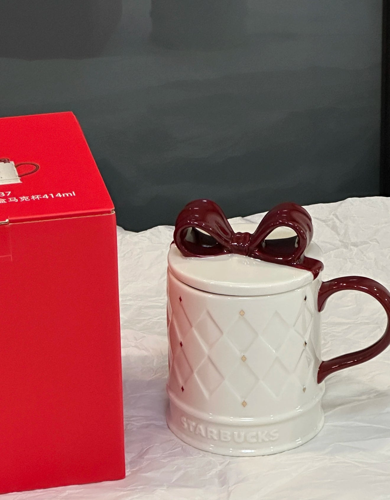 Starbucks Christmas Bow Mug