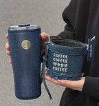 Starbucks Denim Coffee Tumblr