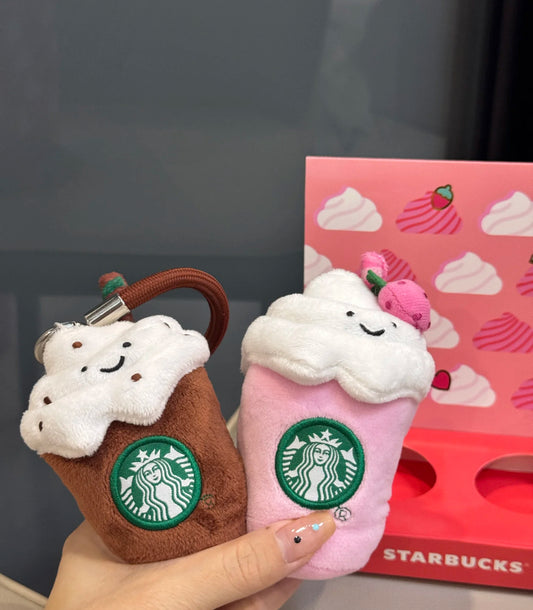 Starbucks Plush Toy Keychain Set