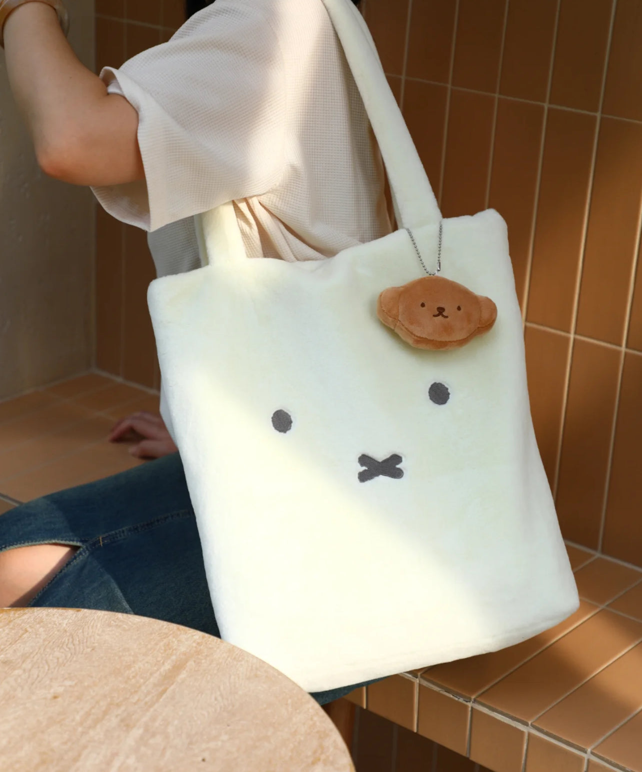 Miffy Fluffy Tote Bag