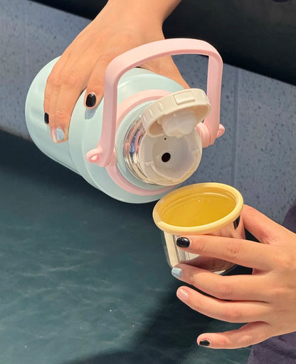 Starbucks Pastel Blue Pink Multi Thermos