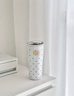 Starbucks x Polka Dots Gold Stamp Tumblr