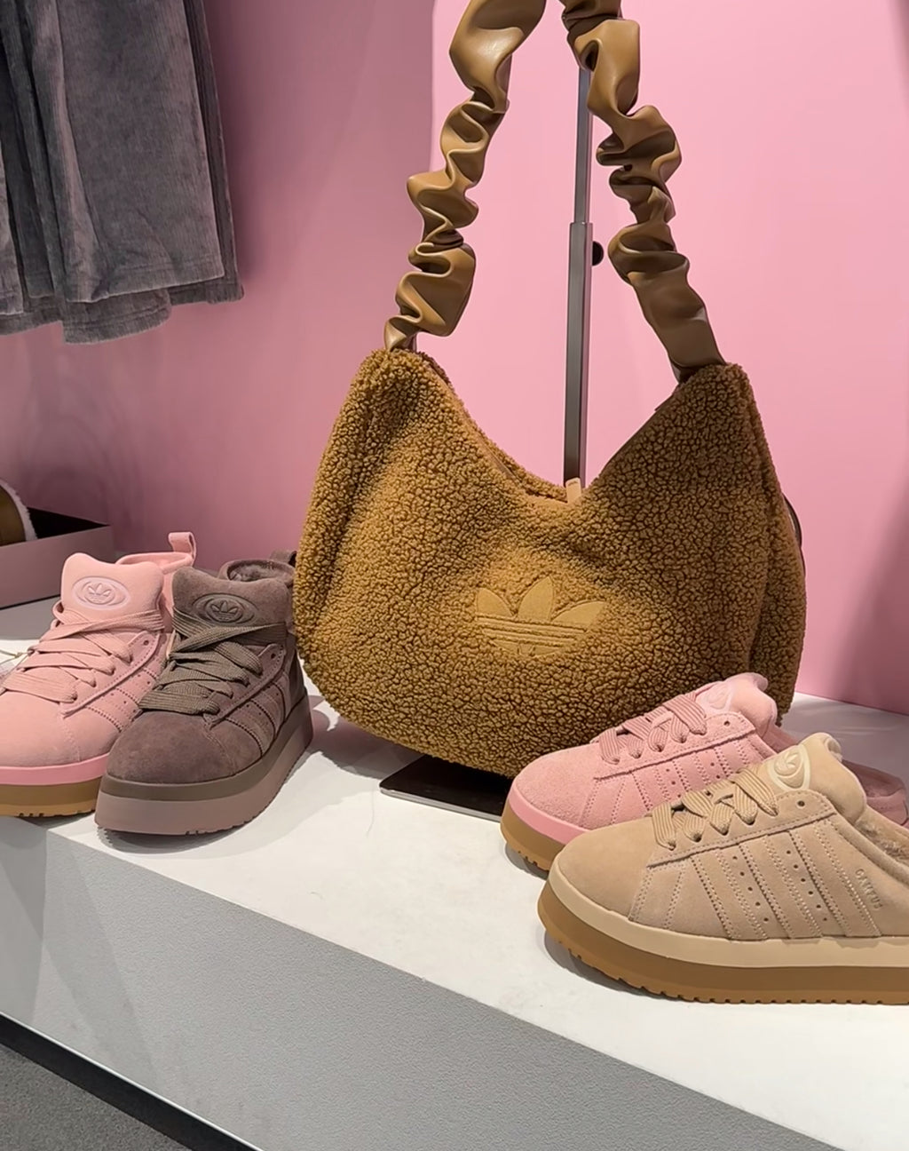 Adidas Autumn Fluffy Shoulder Bag