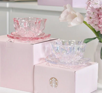Starbucks Sakura Glass Cup Set