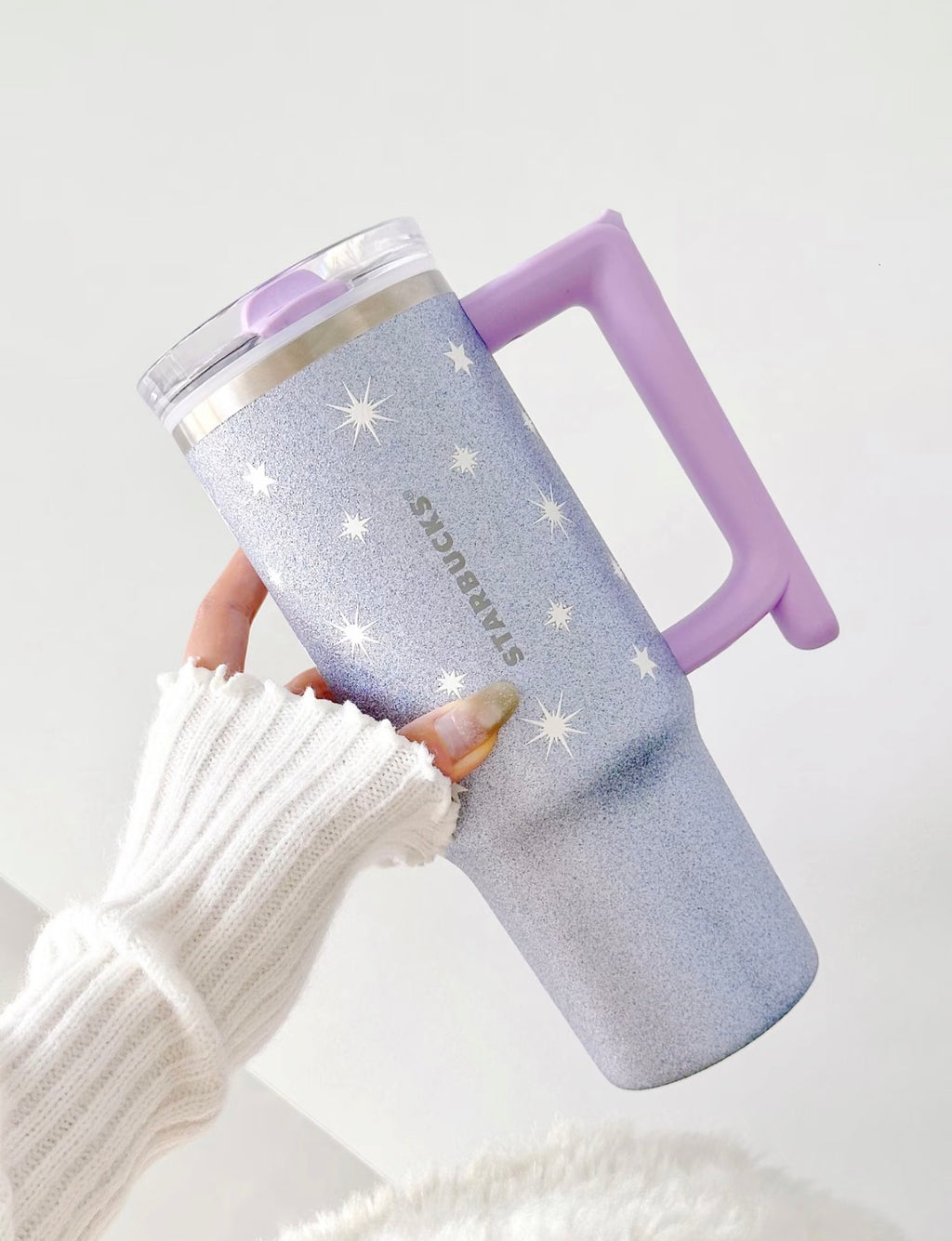 Starbucks Galaxy Silver Thermos Tumblr