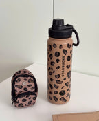 Starbucks Leopard Tumblr with Pouch