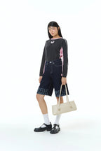 GentleWoman Leather Cream Slinky Bag