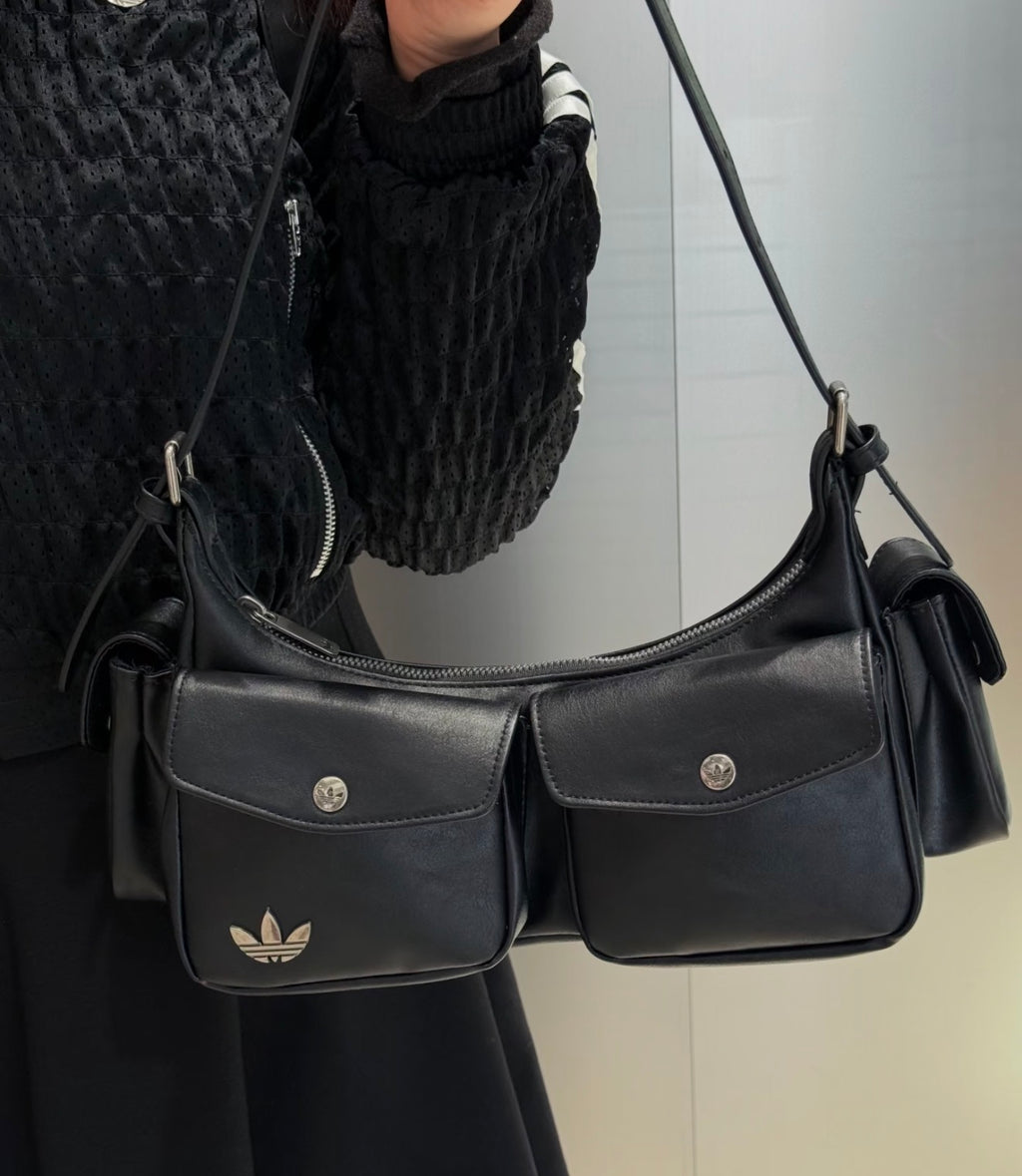 Adidas Leather Shoulder Bag