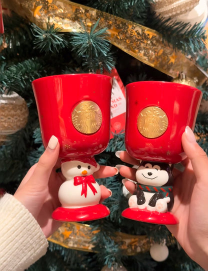Starbucks Christmas Twin Mug Cup