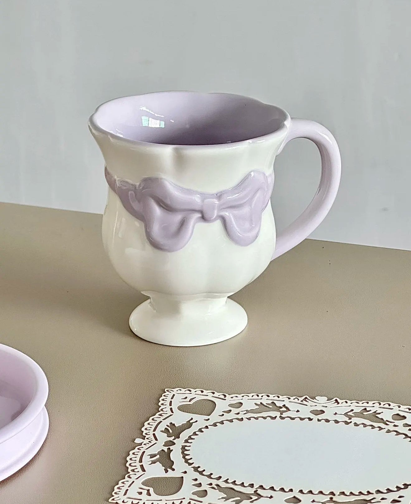 Starbucks Purple Bow Mug