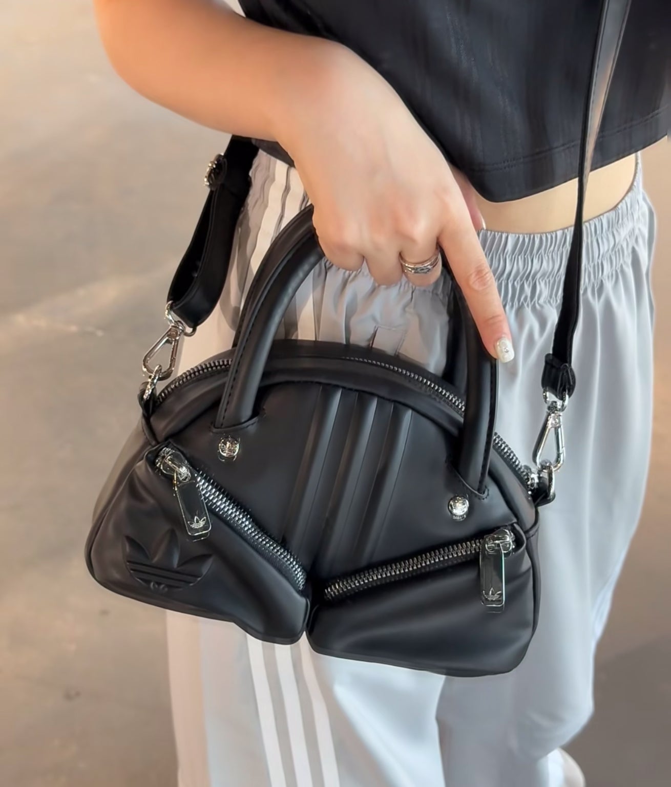 Adidas New Black Devil Sling Bag