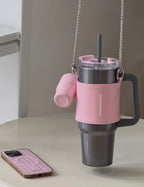 Starbucks BalletRock Grey Tumblr with Mini Tumblr