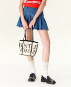 GentleWoman Soirée Canvas Leather Bag