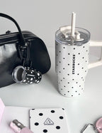 Starbucks x Polka Dots White Tumblr