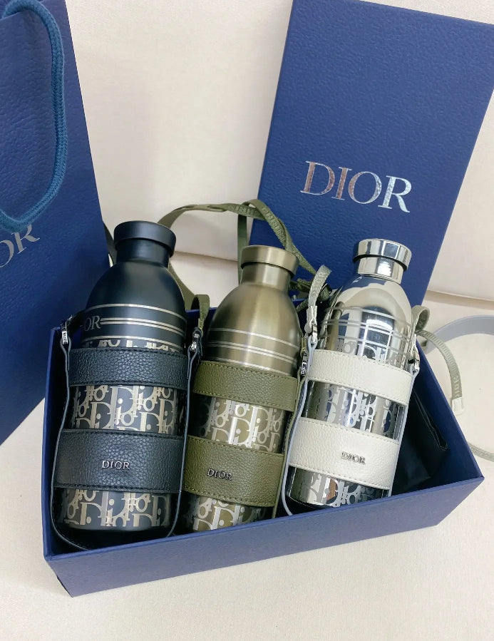 Dior Tumblr Flask Leather Strap