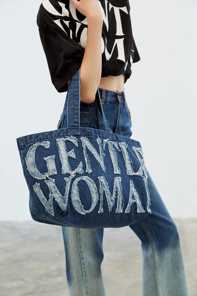 Gentlewoman Denim Tote Bag